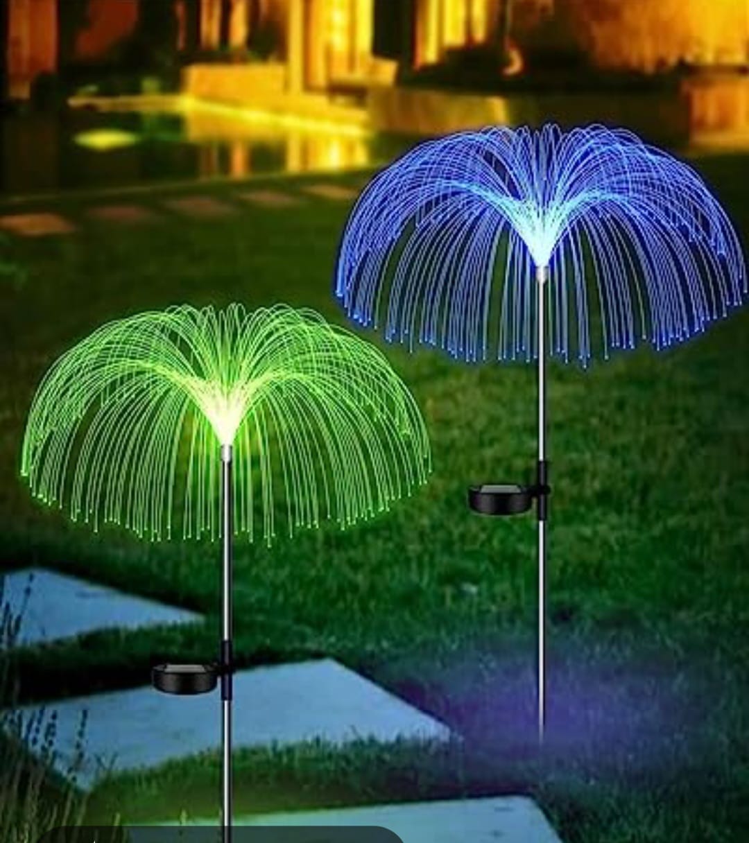 Solar-Powered Jellyfish Garden light (Set of 2 in 1 )