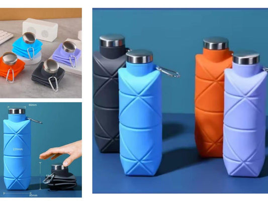 Foldable Silicone Water Bottle