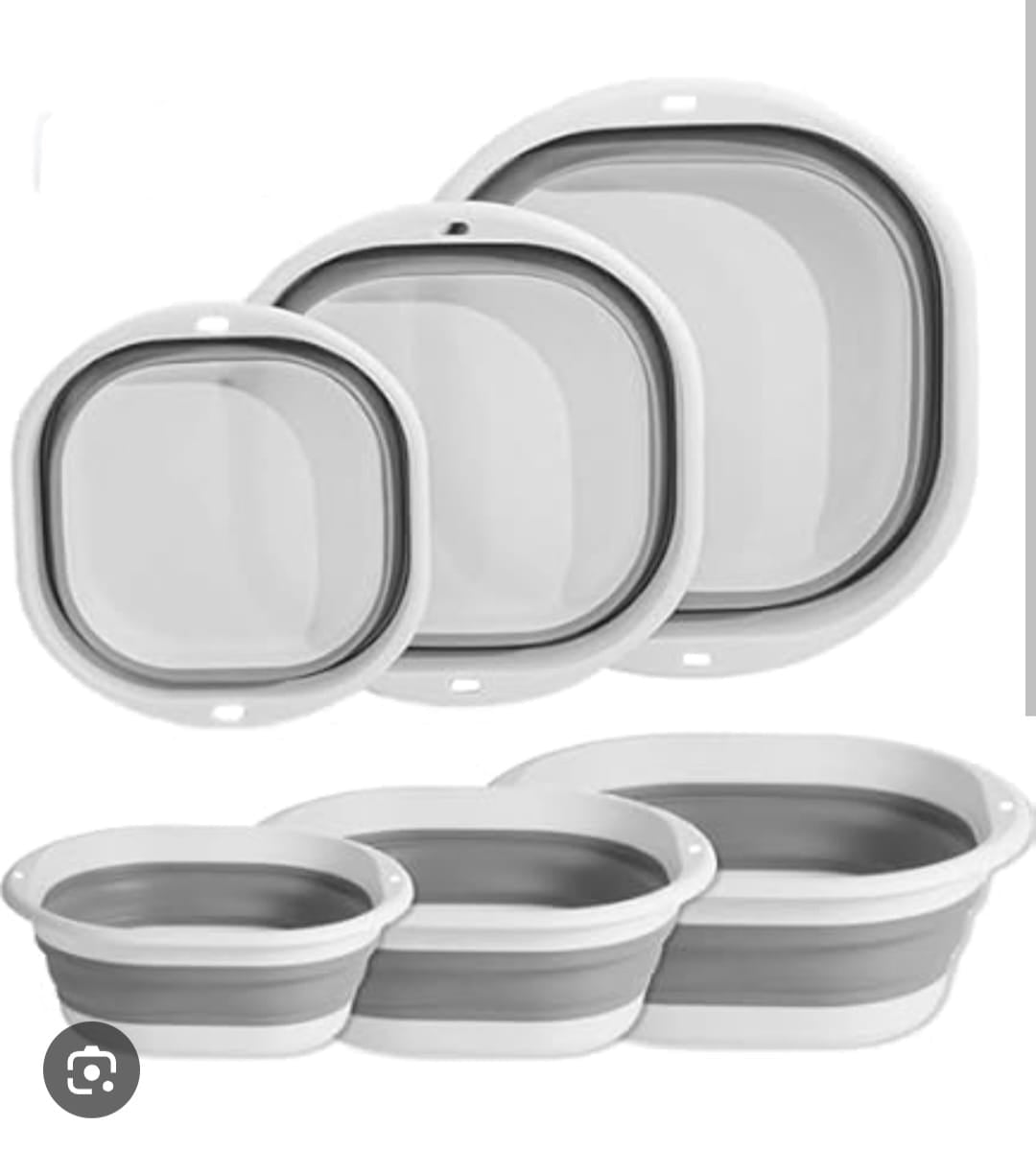 Collapsible Bowl set (3 pieces)