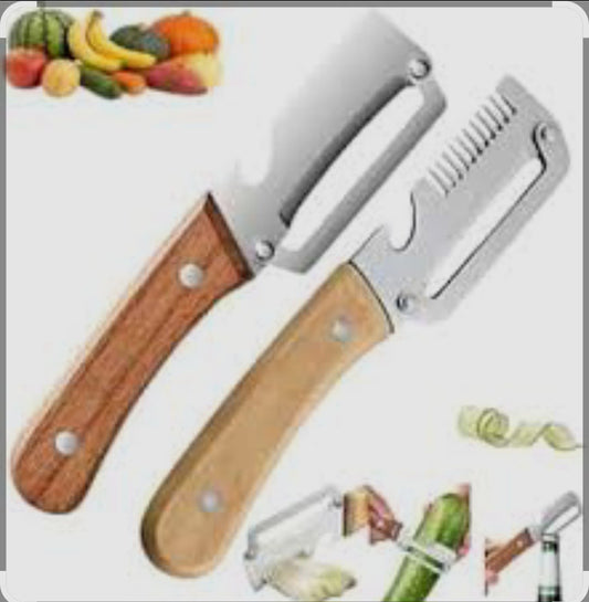 Stainless Steel Peelers  2 in -1