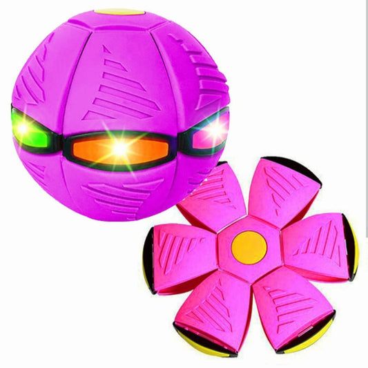 Magical Deformable Elastic Flying Saucer Ball