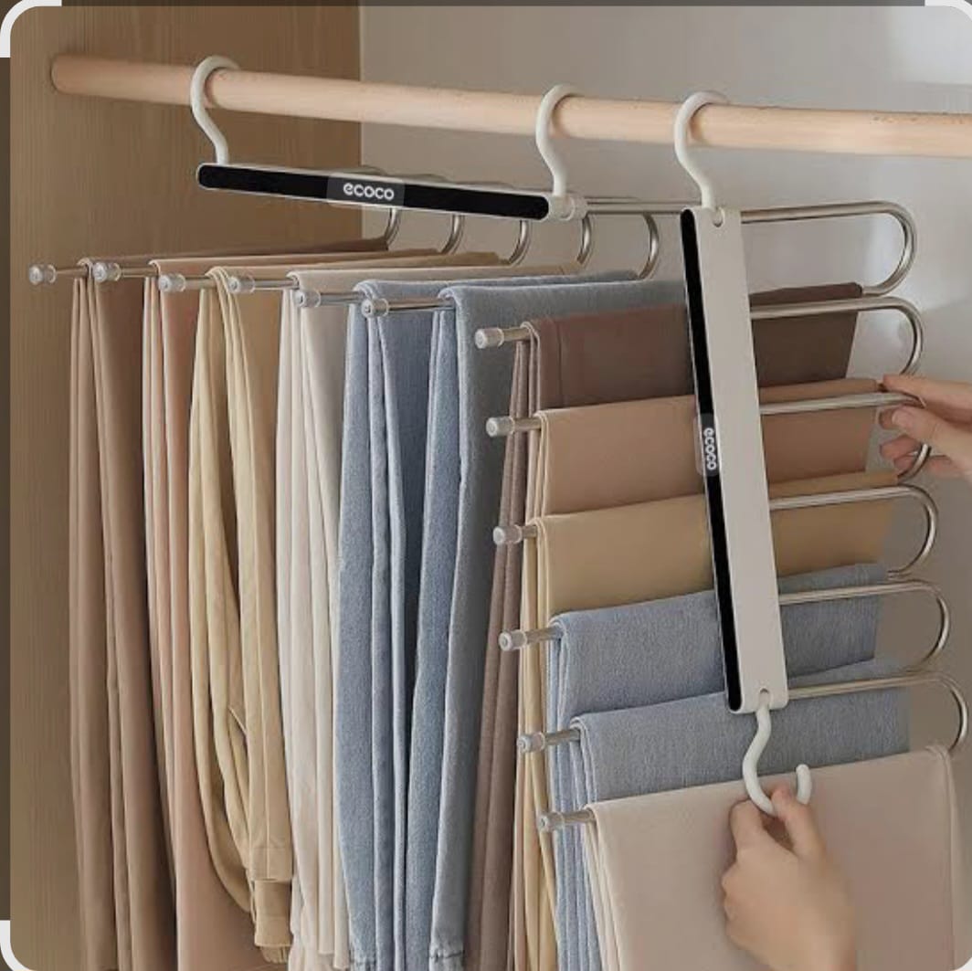 5 in 1  Pants and Scarf Hanger