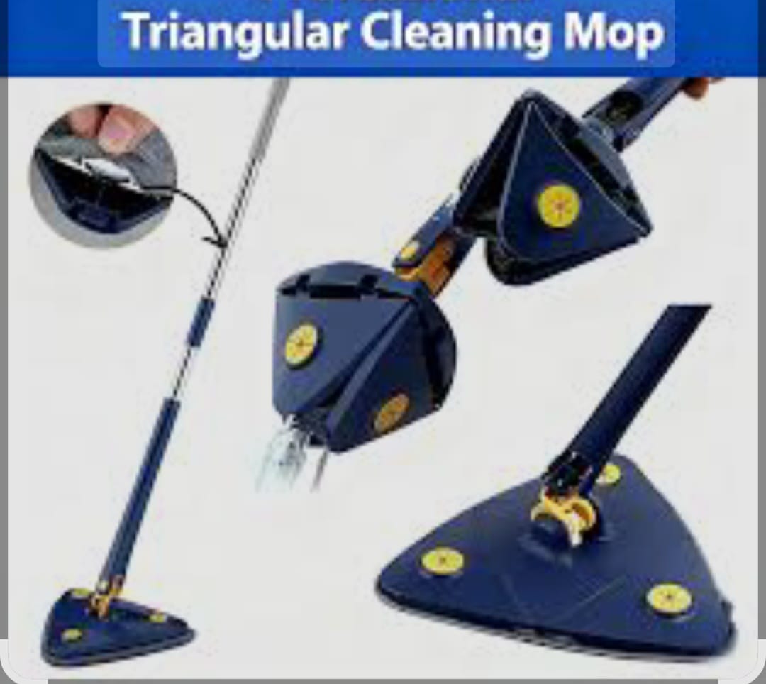 Microfiber Triangular Cleaning Mop